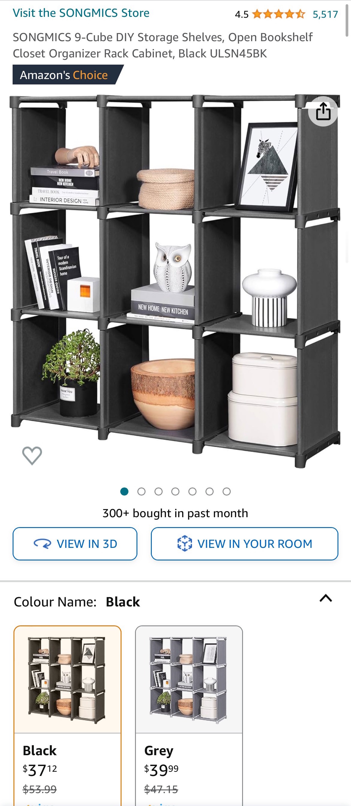 Assembled cube storage shelf - photo 2