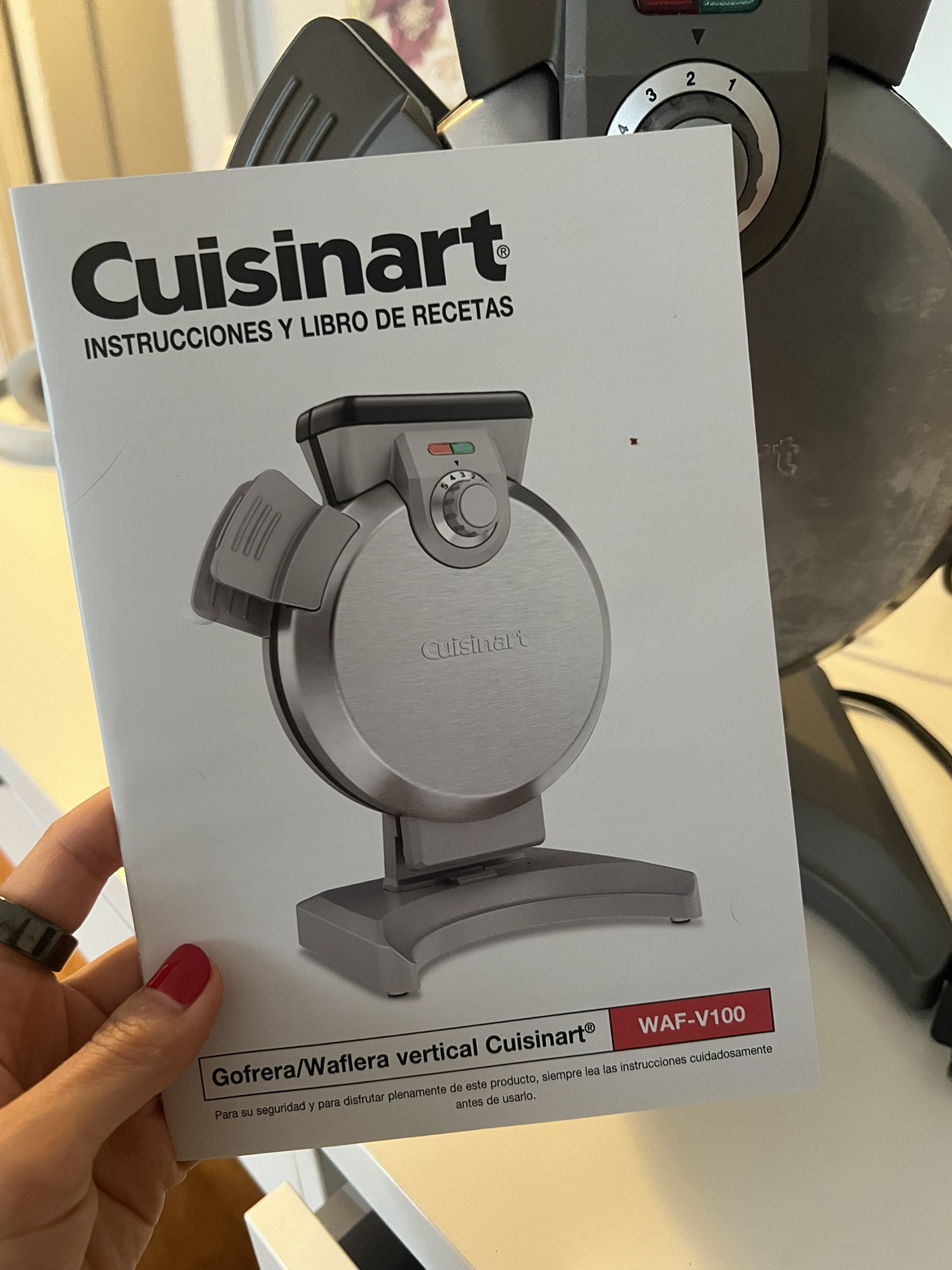 #freecycle Cuisinart waffle machine - photo 2