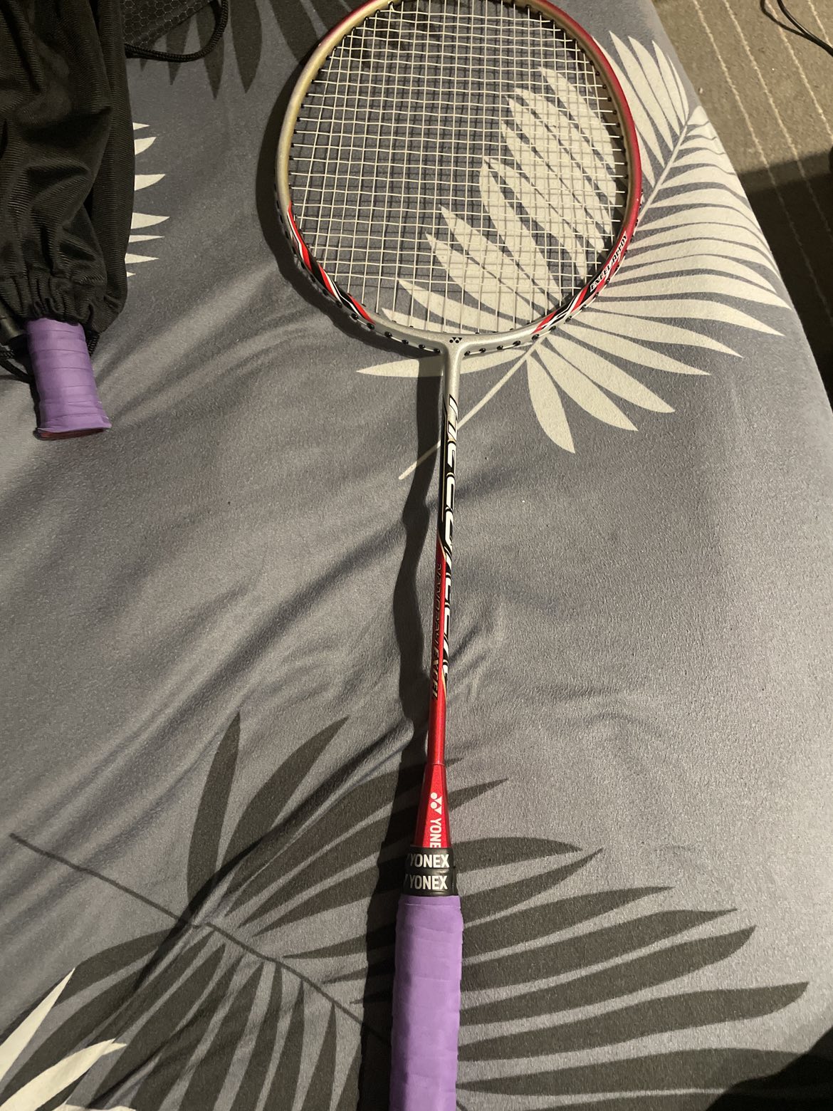 Beginner badminton racket(red)— nanoray excel - photo 4