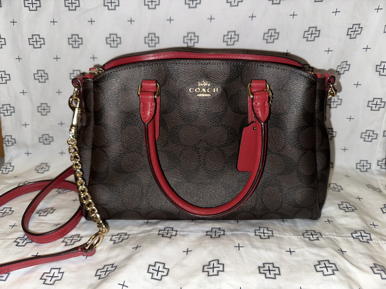 Coach Red sling bag - photo 2
