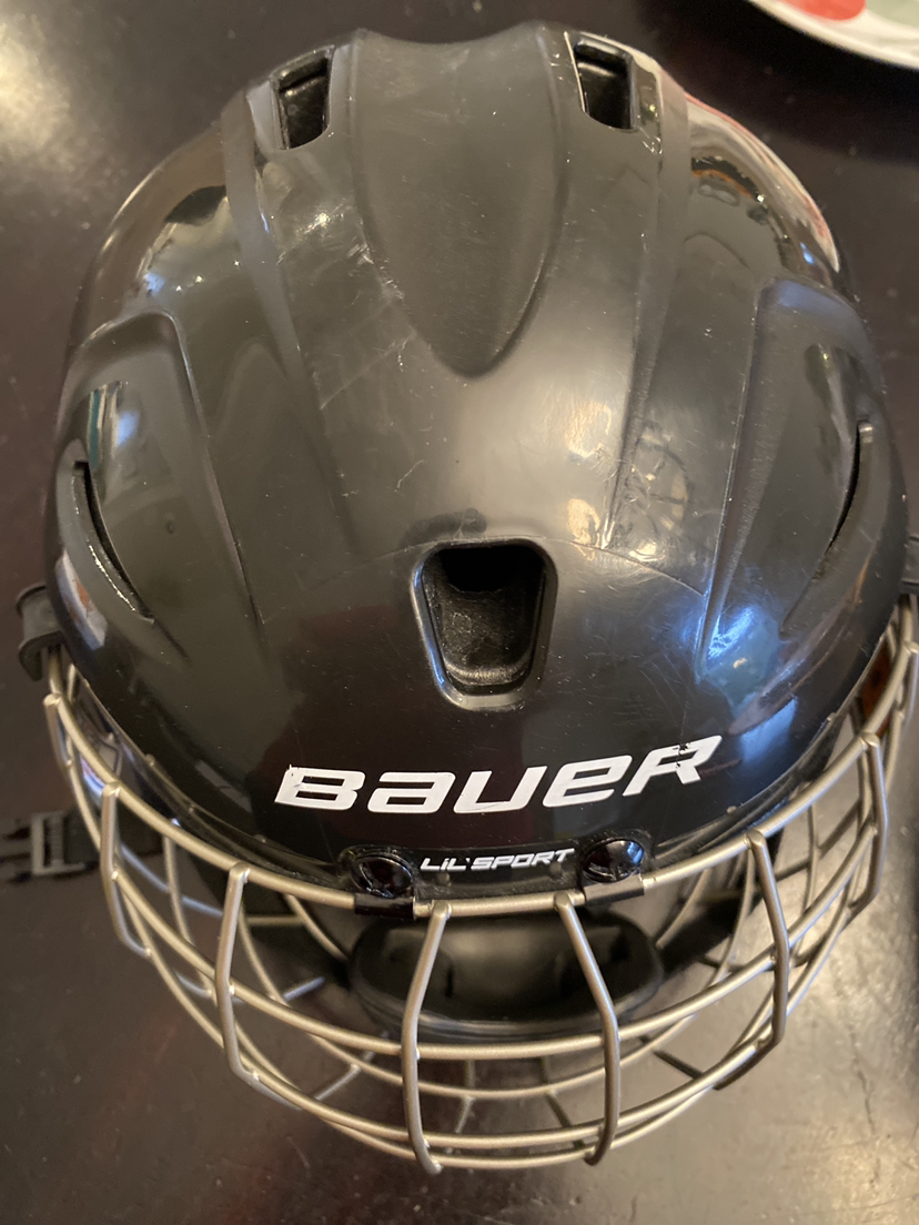 Kids helmet with cage - photo 4