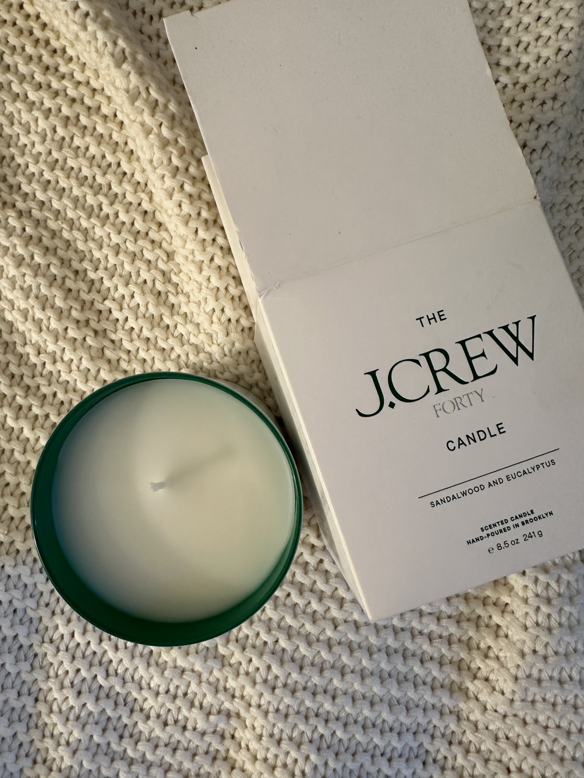 J.Crew Apotheke Candle Sandalwood Eucalyptus