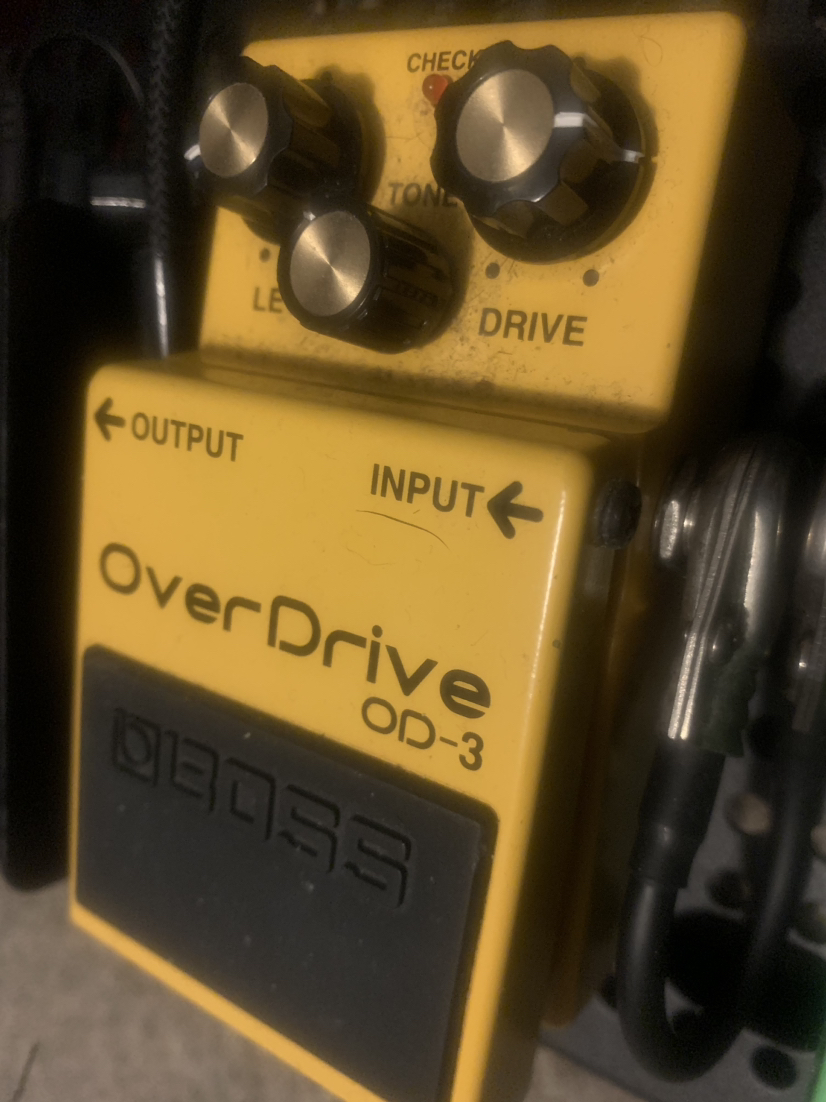Boss OD3 overdrive pedal