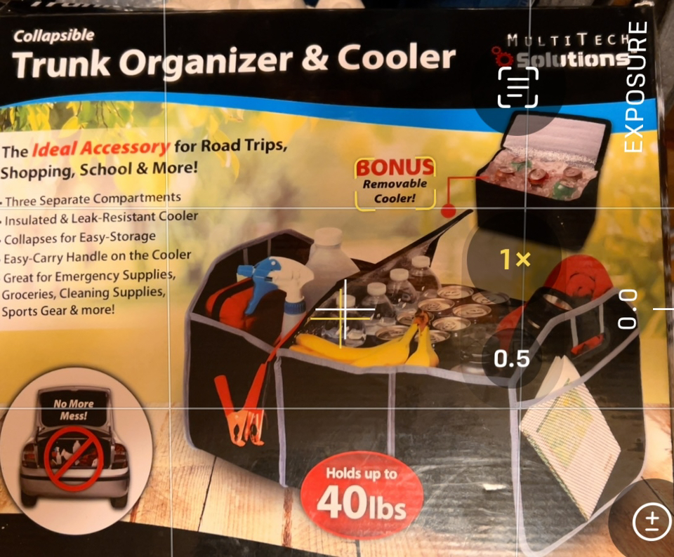 Collapsible Trunk Organizer & Cooler #sellingspree thumbnail