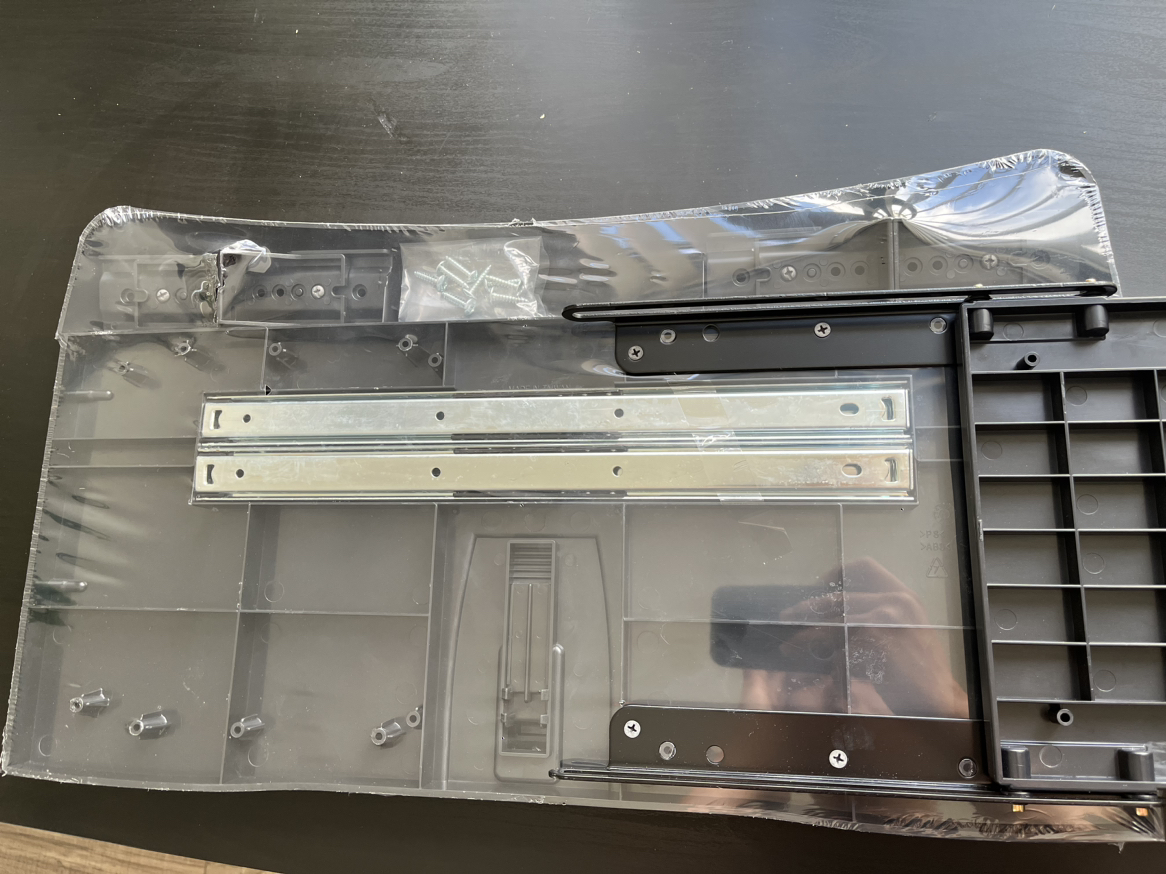 Like New - Black Keyboard Drawer for A Minimal Desk Setup image indicator(2)