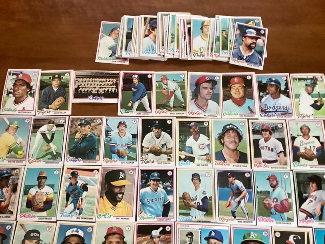 89 TOPPS 1978 MAJOR LEAGUE BASEBALL Trading Cards image indicator(2)