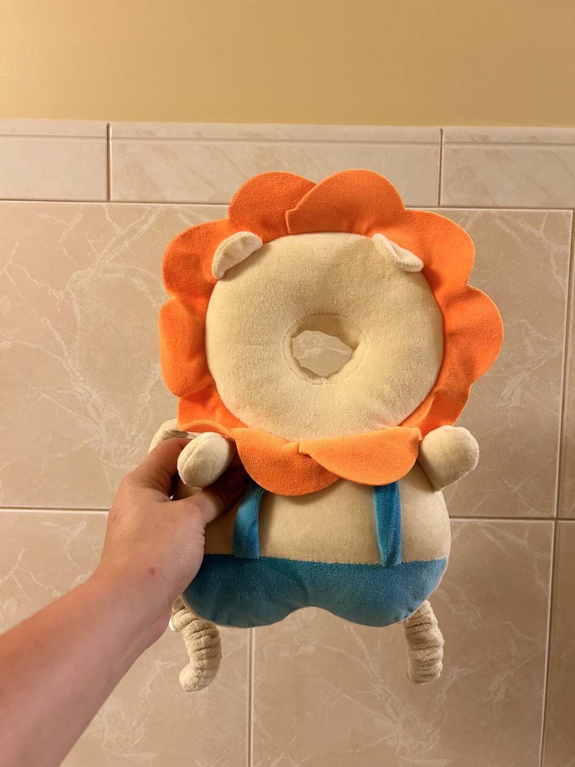 Baby fall protection pillow - lion thumbnail