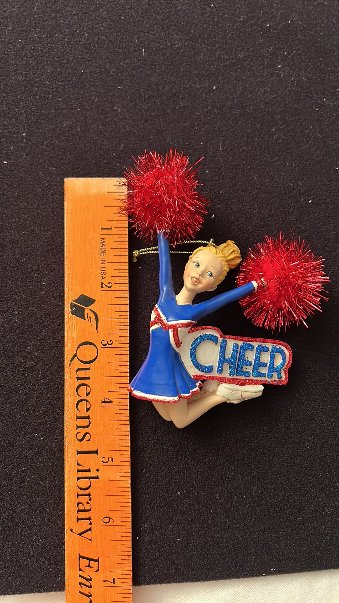 🎁 “Cheerleader” Ornament, Brand New 🎁 image indicator(3)