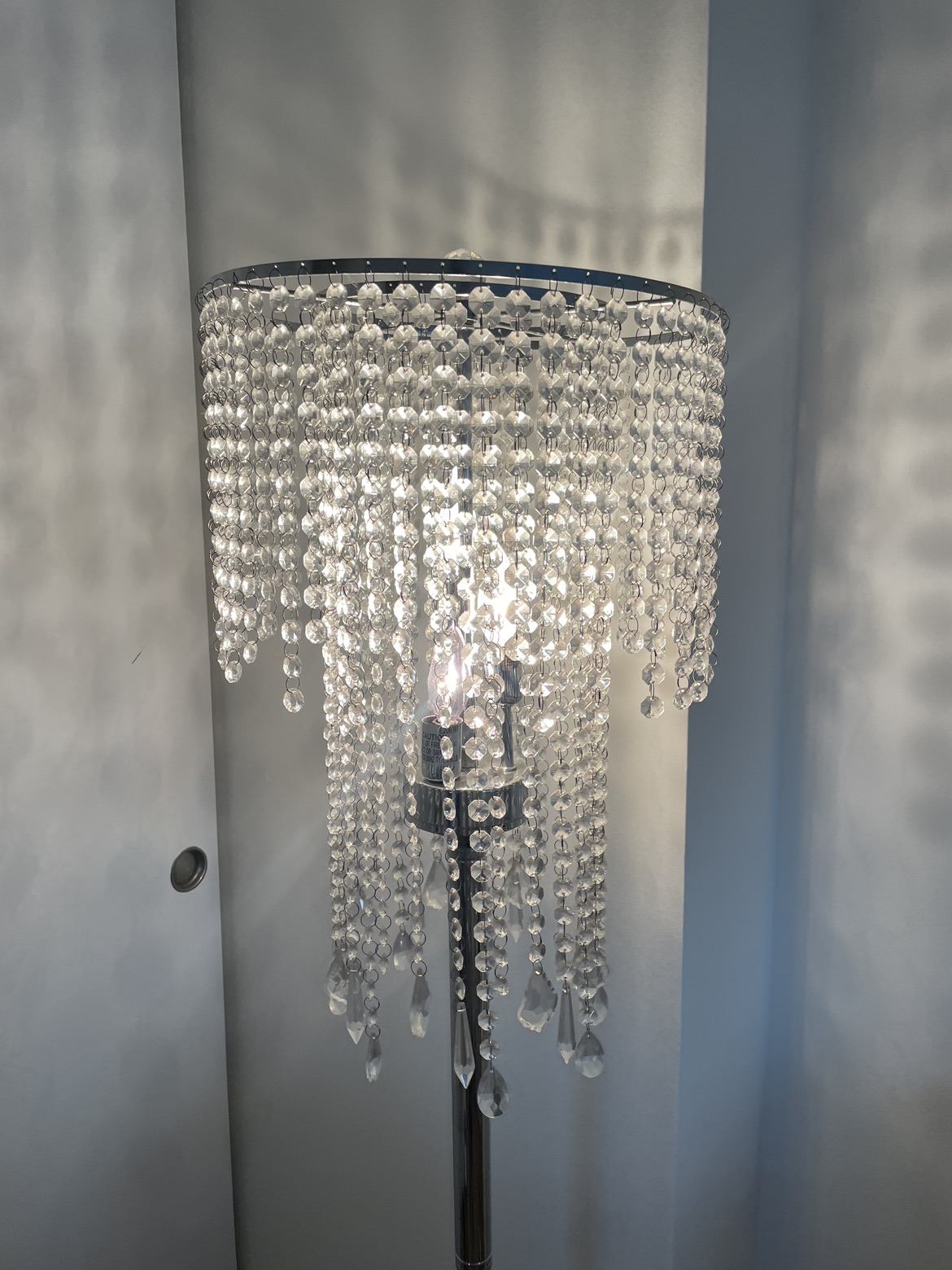 Glam crystal floor lamp - photo 2