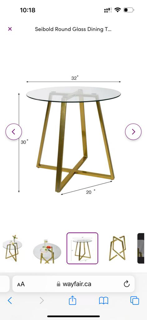 Dining Table with 4 chairs - photo 2