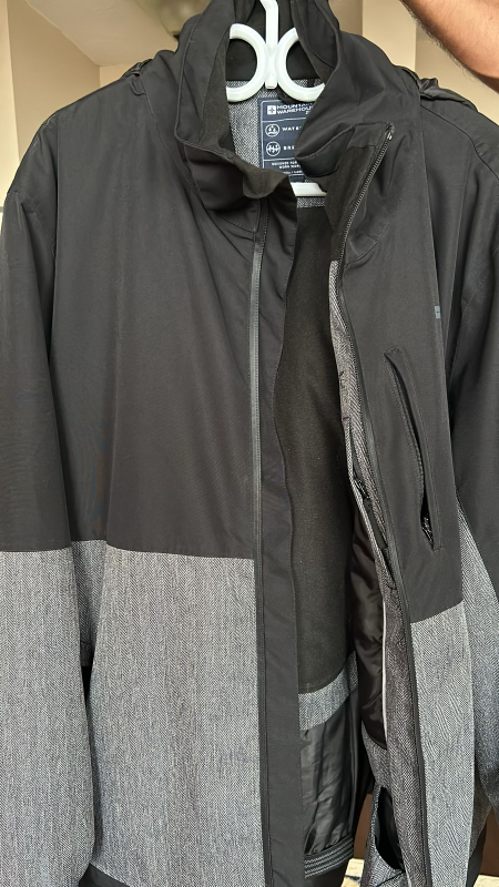 Winter Jacket Mens mountain warehouse in very good condition