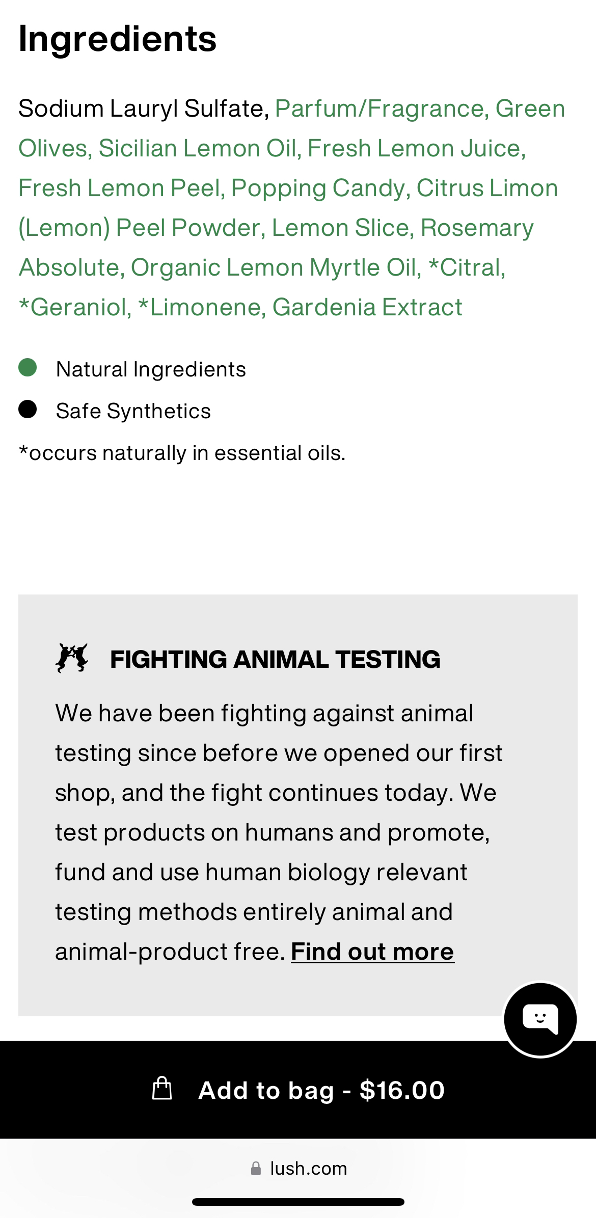 Lush - Shampoo Bar - Montalbano (unused) image indicator(3)