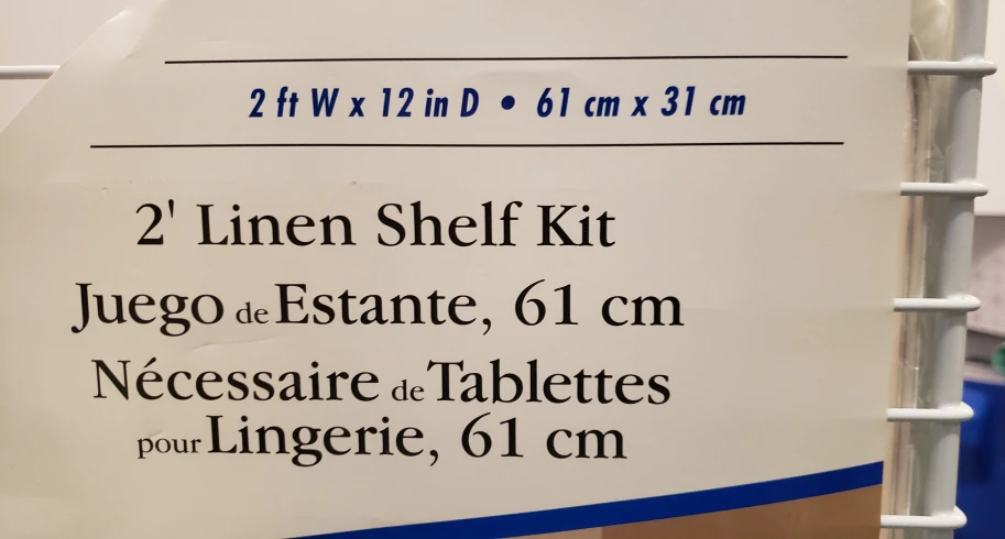 RUBBERMAID Shelf Kit image indicator(4)