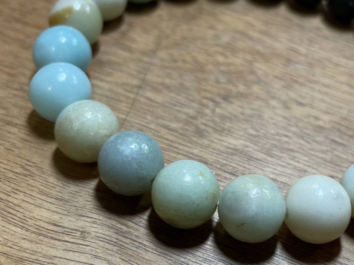 Amazonite and Lava Semi Precious Stone Bracelet/Scent Diffuser🎁 image indicator(5)