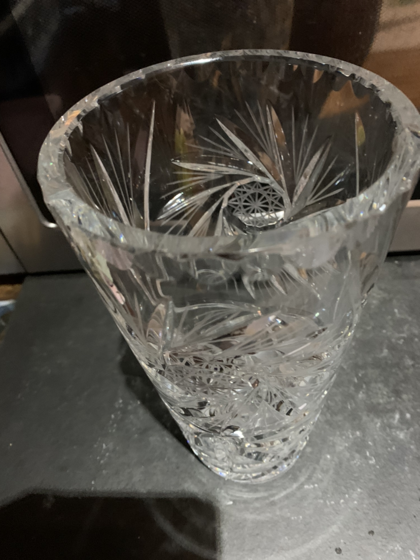 Vintage Bohemian Crystal Vases plus more image indicator(7)