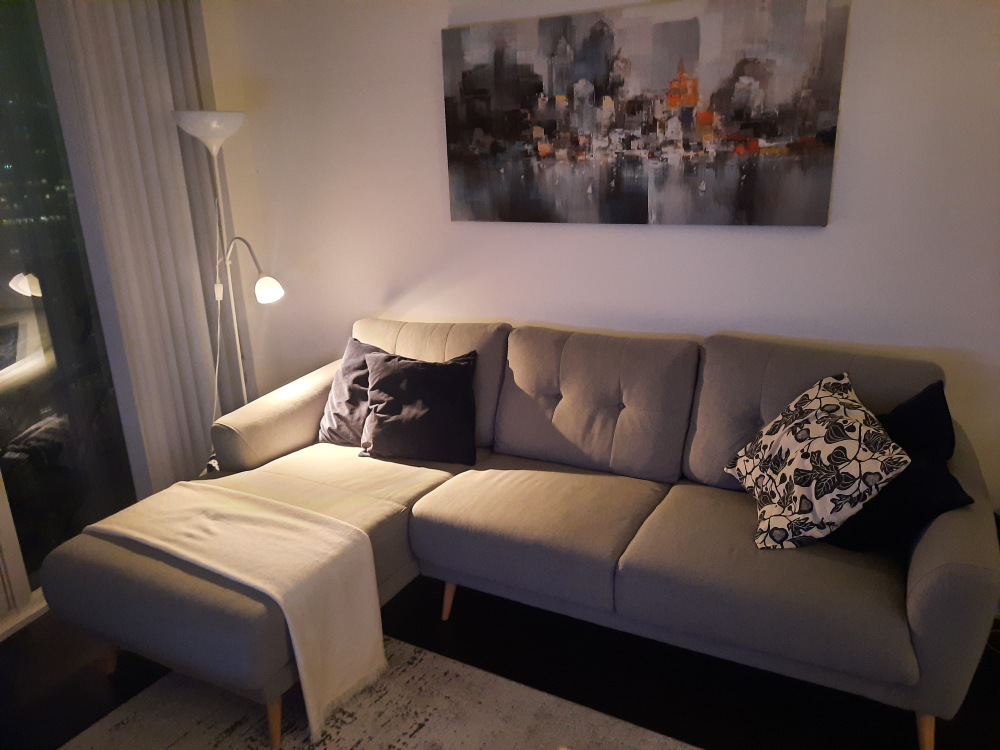 sectional couch ( Gibson from structube) Moving out sale - photo 2