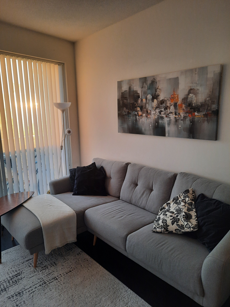 sectional couch ( Gibson from structube) Moving out sale - photo 3