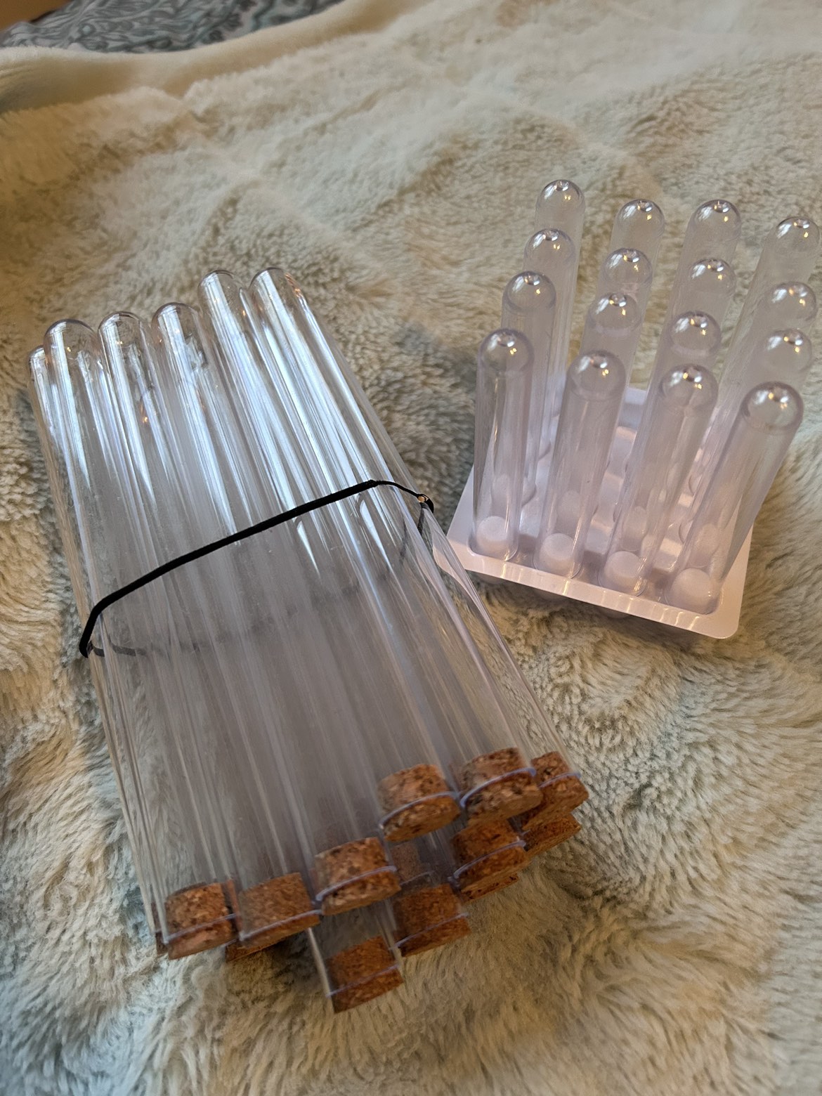 plastic cylinder tubes