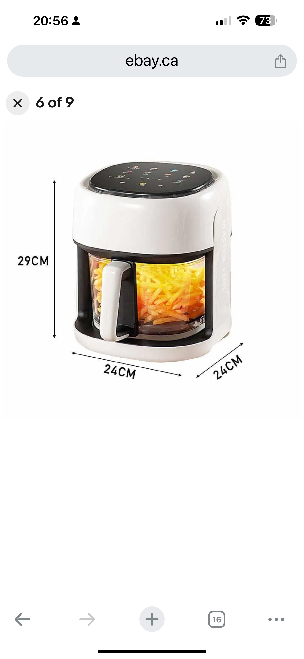 Air Fryer (Master Chef) Temu - photo 4