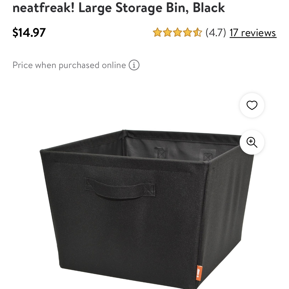 Large storage box (3pcs) + Ikea fabric box (4pcs) image indicator(3)