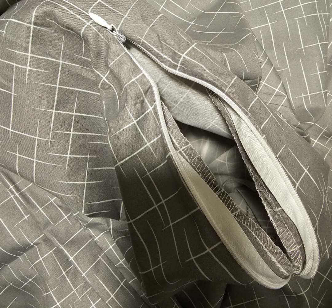 100% Cotton Percale Duvet Cover Set - photo 4