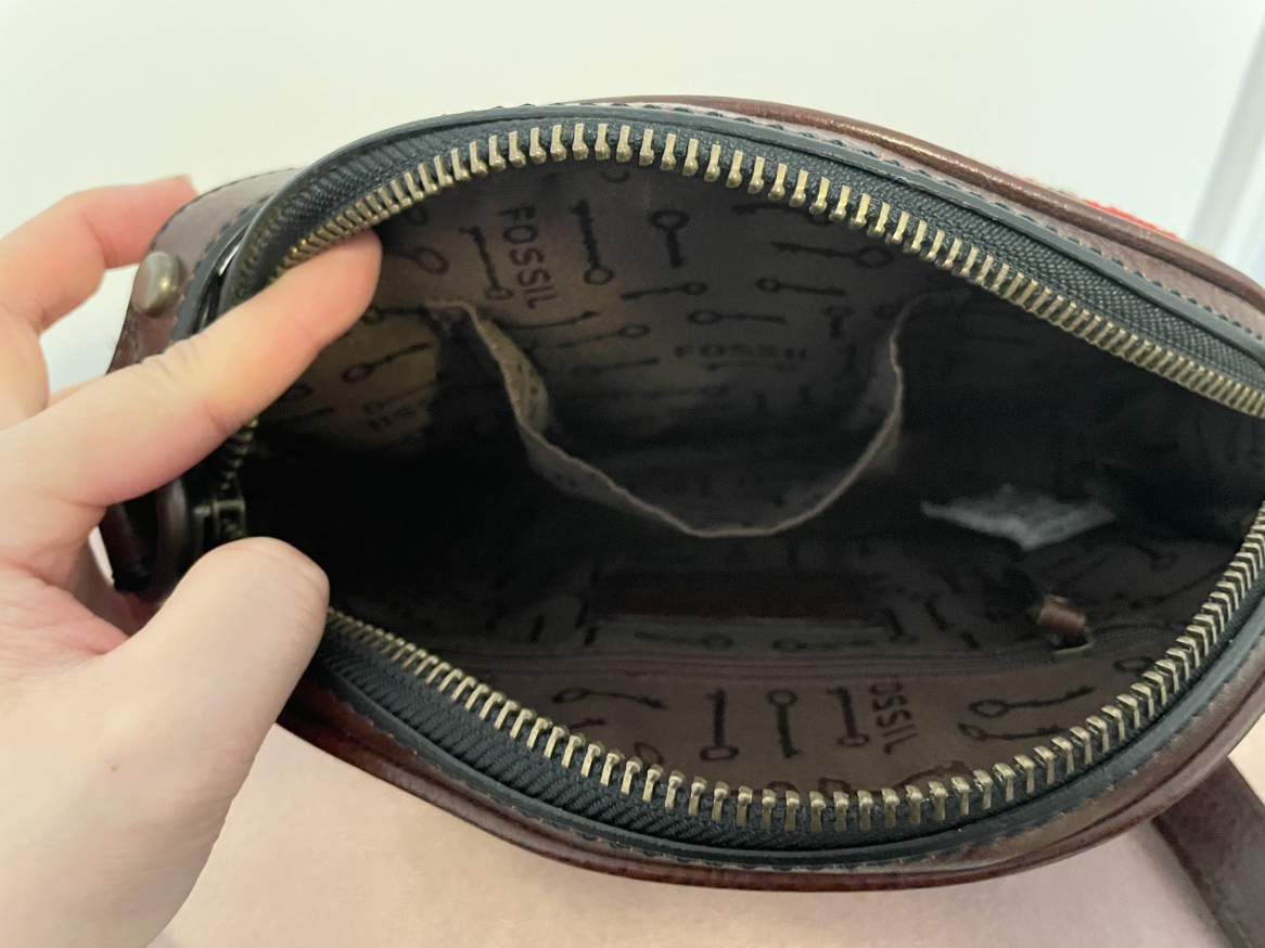 Fossil - Maddox woven design crossbody image indicator(3)