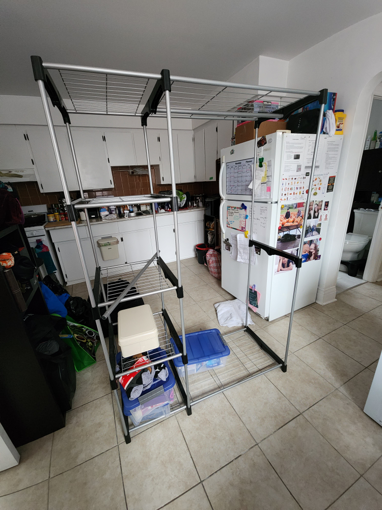 portable skeleton wardrobe closet