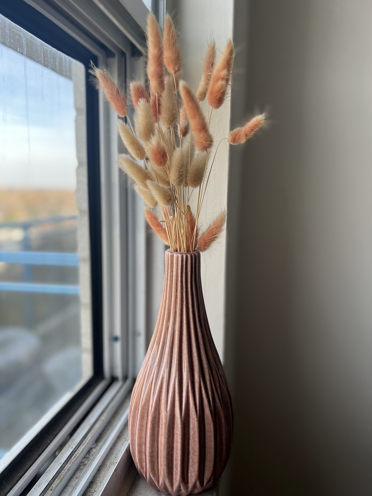 Accent Flower Vase - Pink