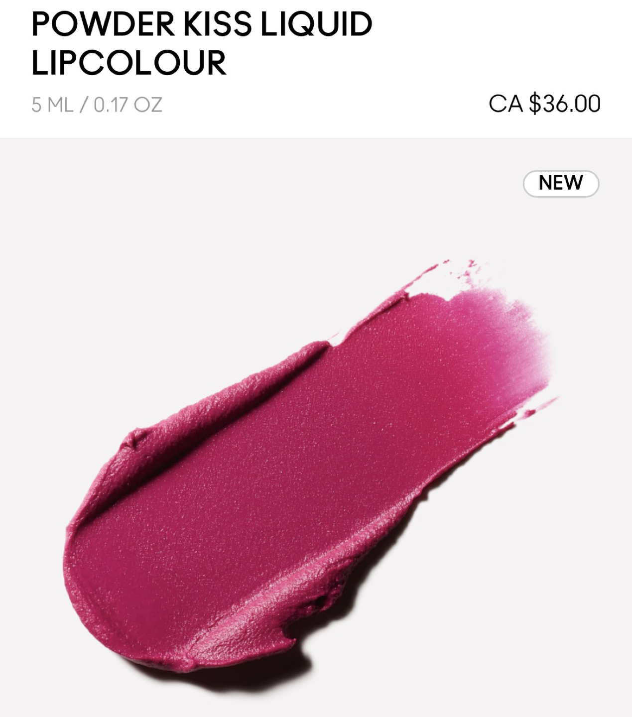 MAC Powder Kiss Liquid Lipcolour 'Make It Fashun!' image indicator(2)