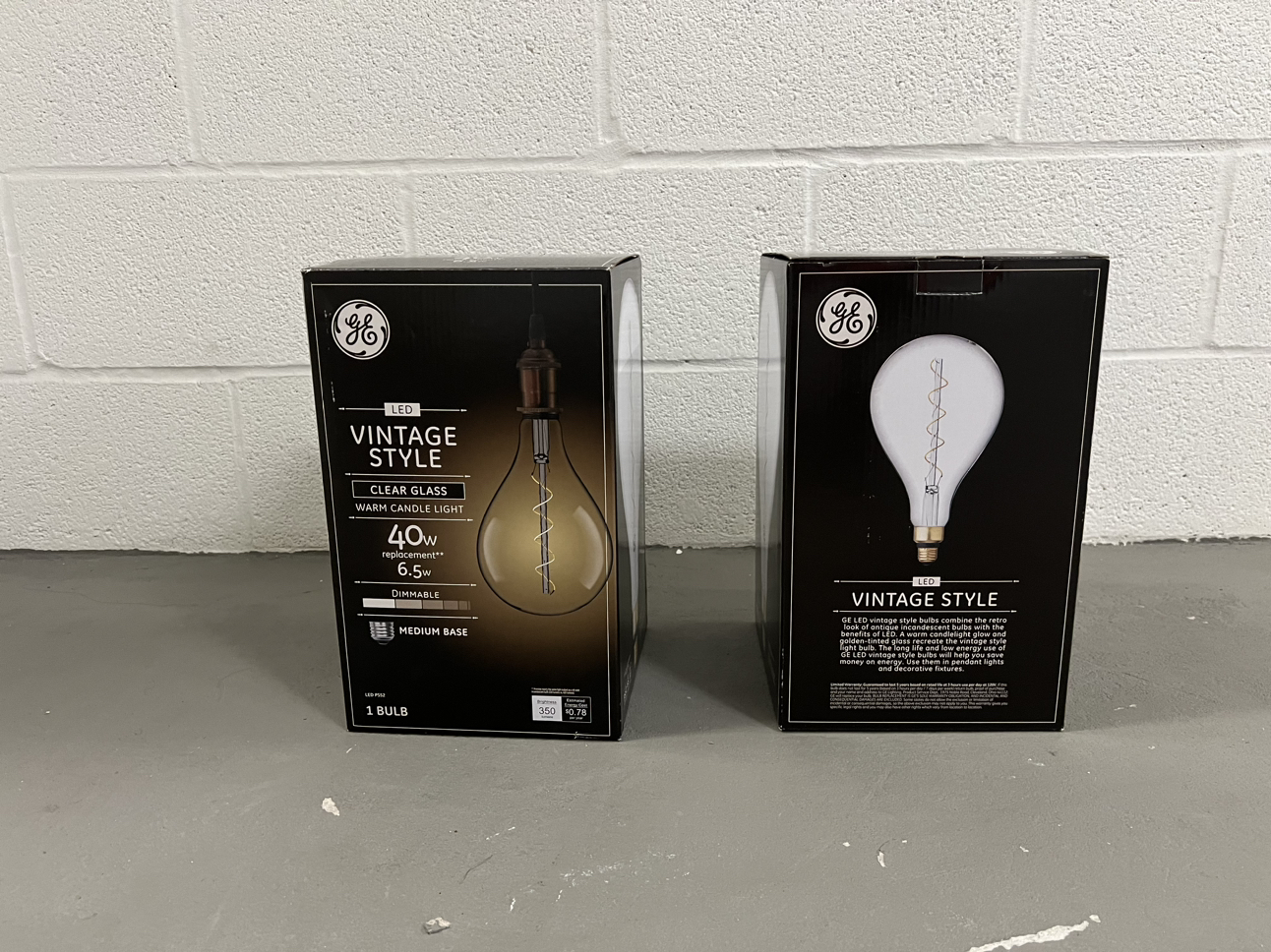 2 Vintage style bulb (can sell separately)