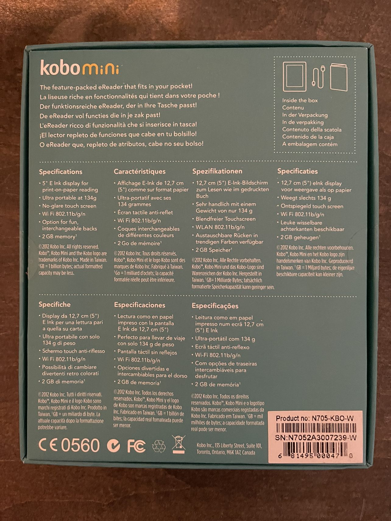 NEW KoboMini and Case - photo 3