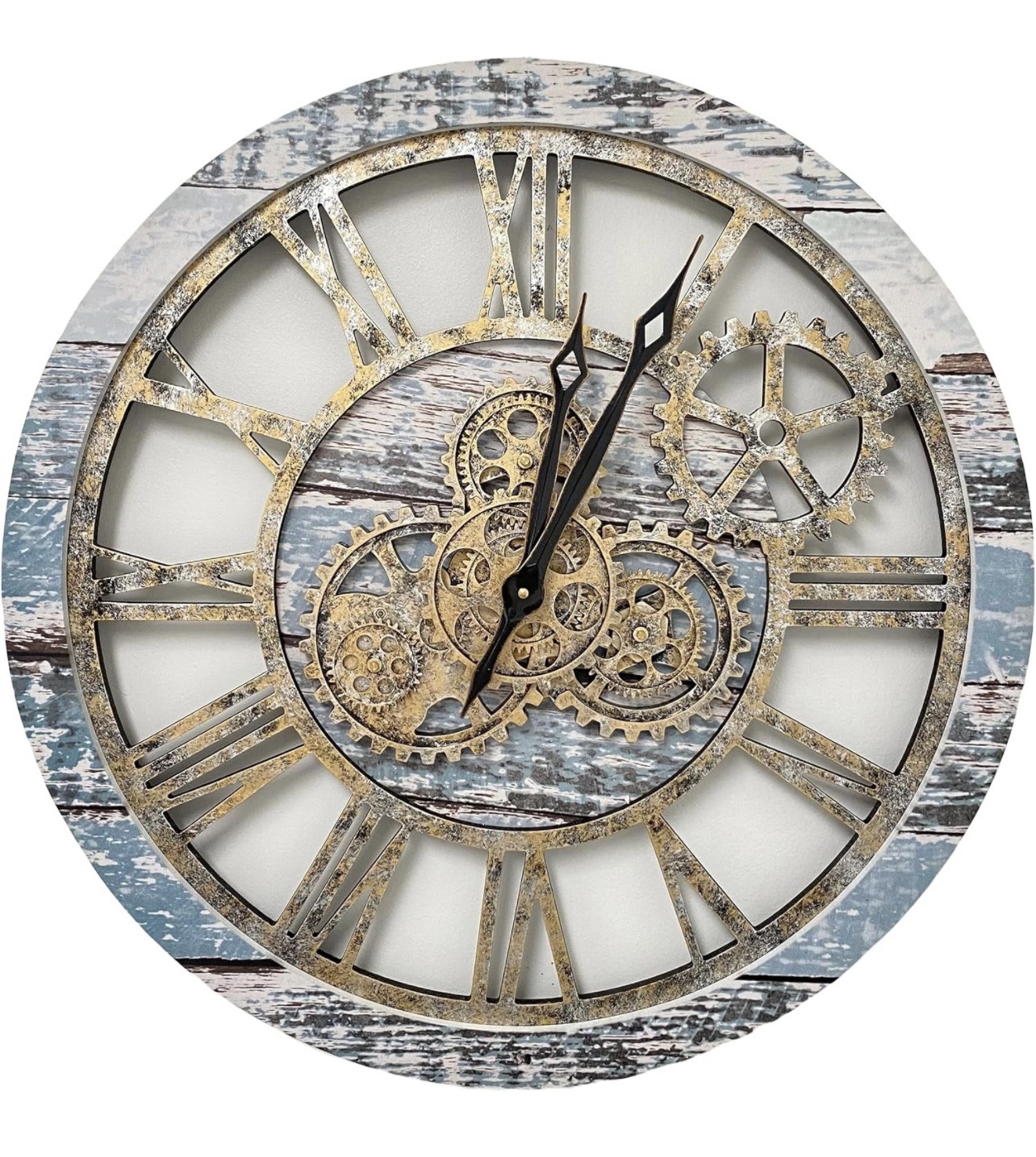 Vintage/Rustic Wall Clock image indicator(5)