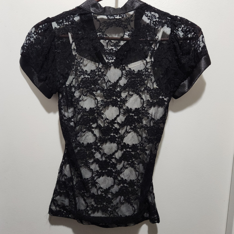 Black Lace Top - photo 3