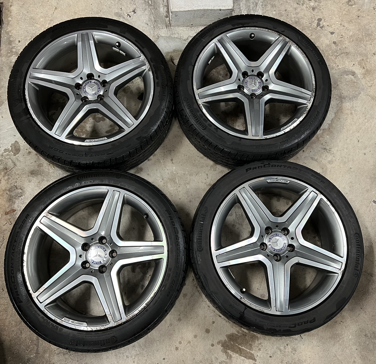 Tire Rim Mercedes Benz AMG OEM 19” - photo 3