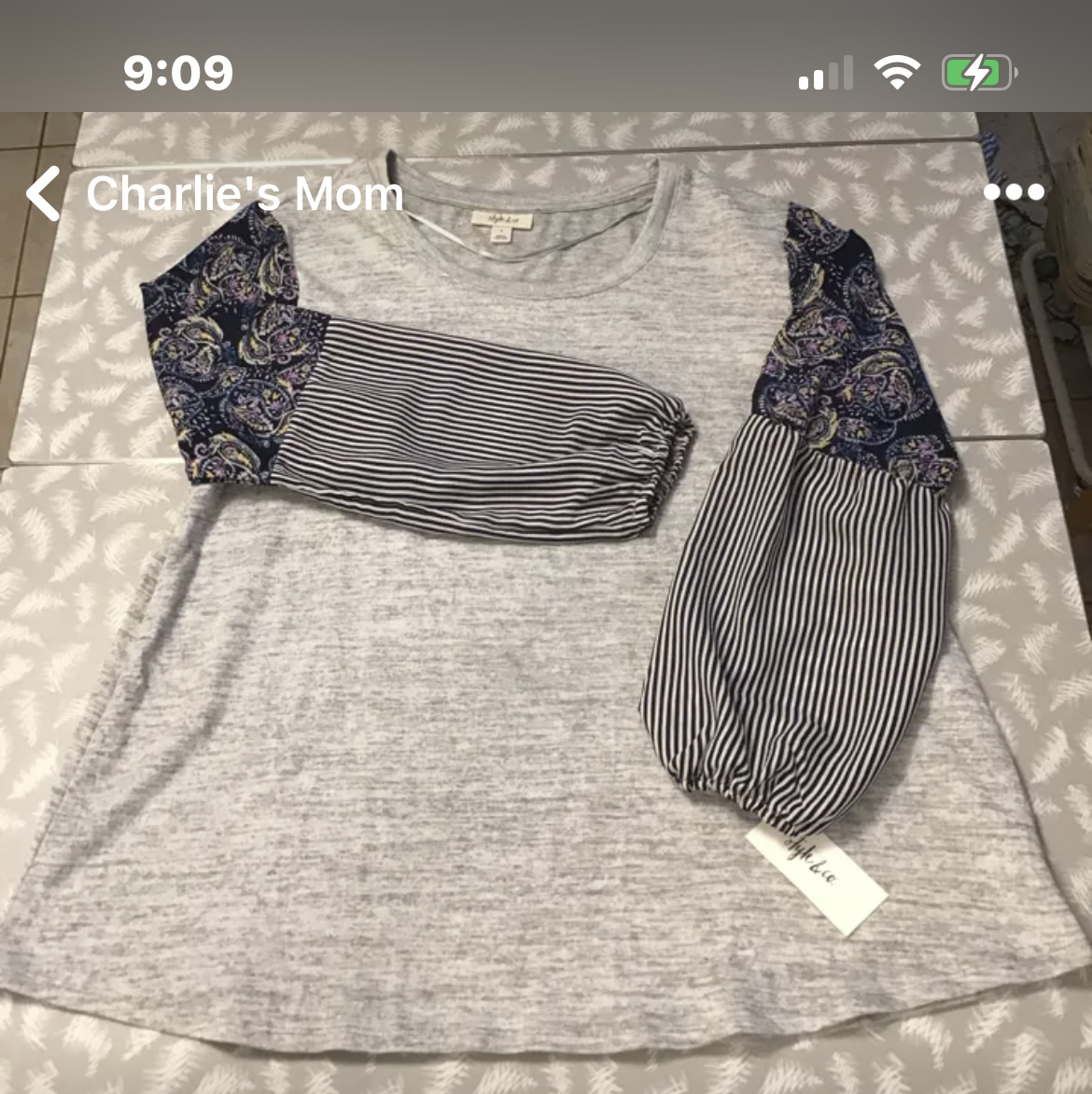 ✨✨Style & Co. Long Sleeve Top image indicator(2)