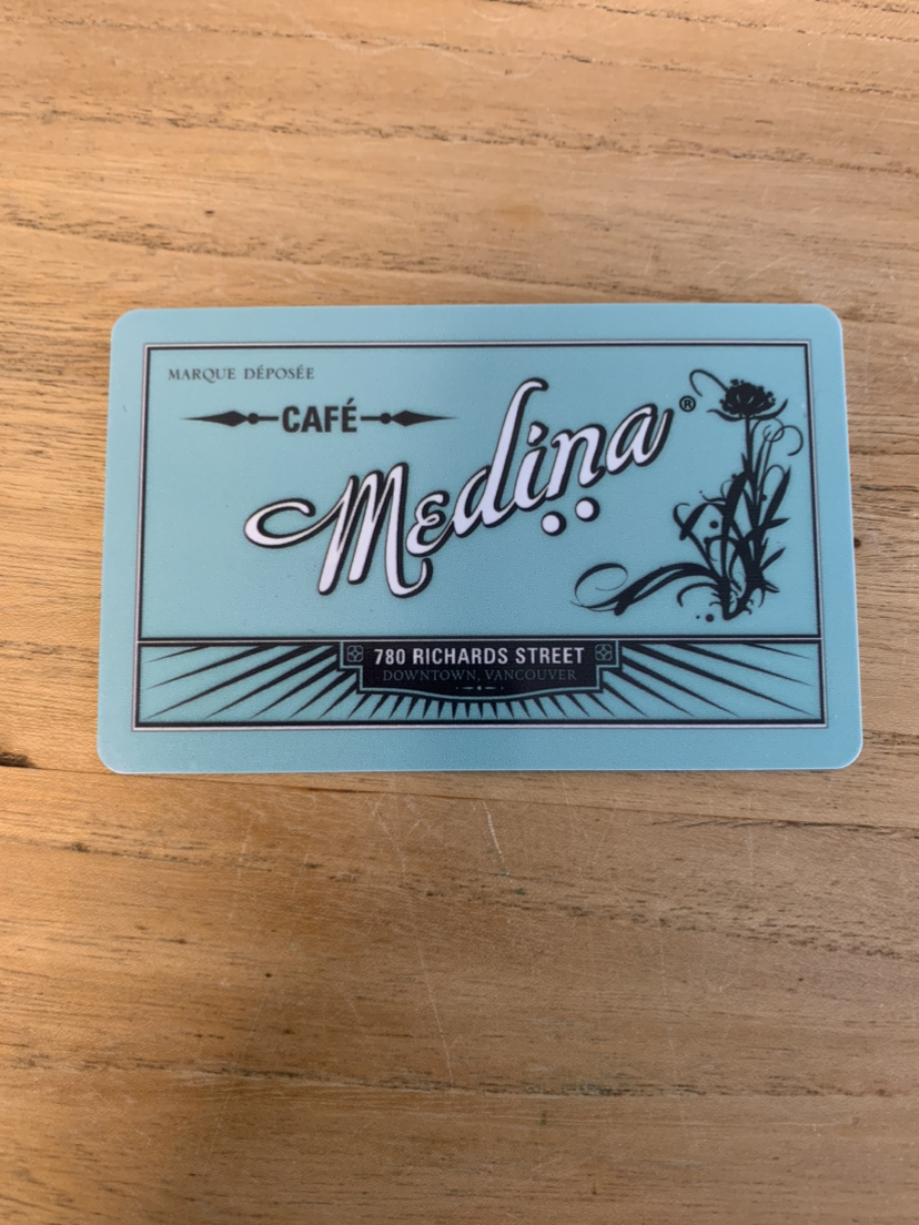 Medina Cafe $50 Gift Card for $40
