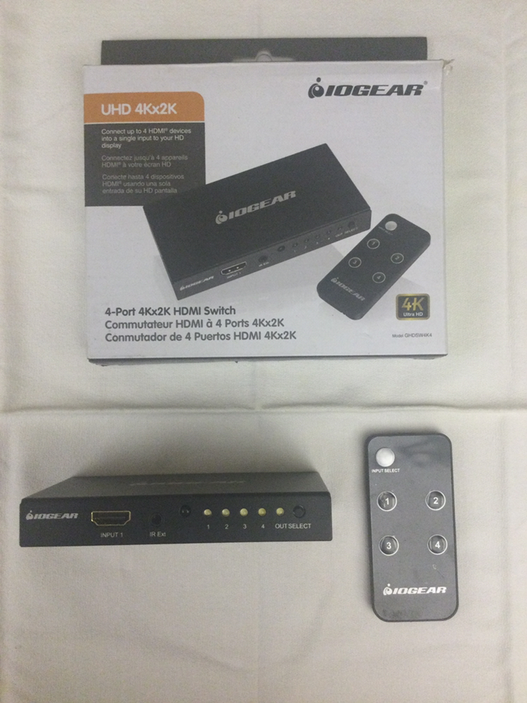HDMI splitter and remote 4 Ports - photo 3