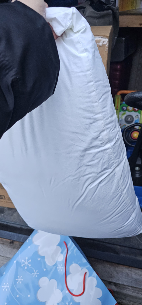 #sellingspree 2 big white pillow - photo 2