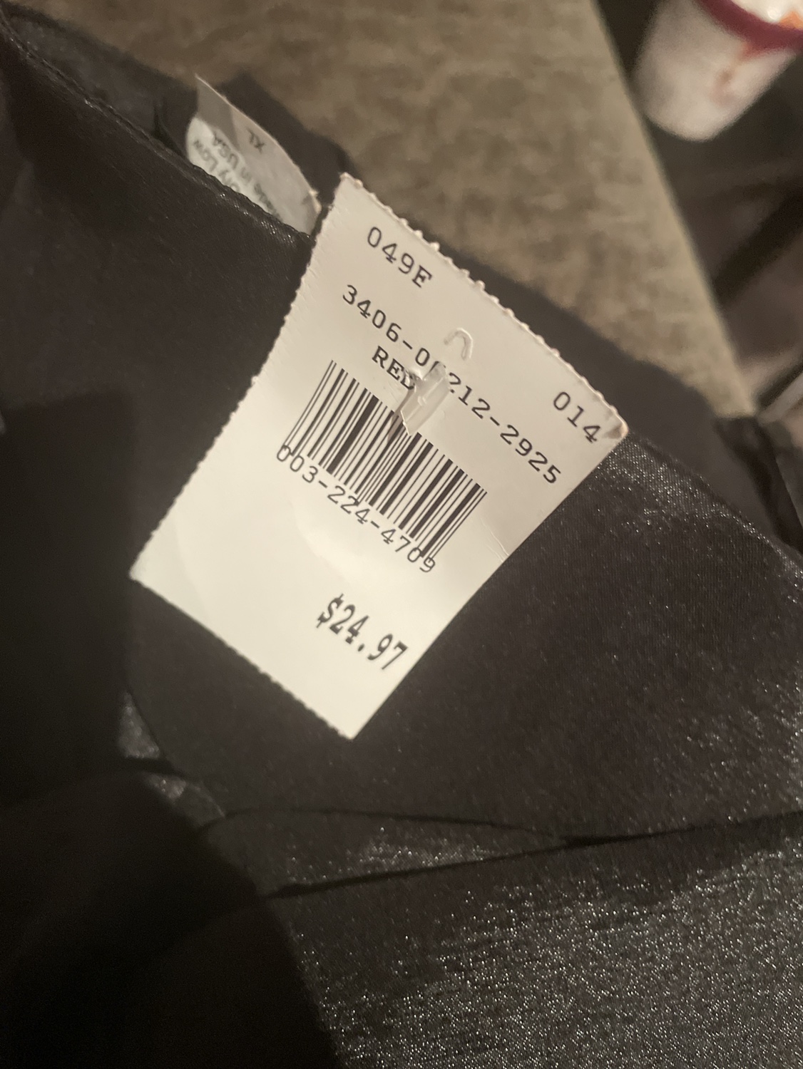 Black formal flare skirt - photo 4