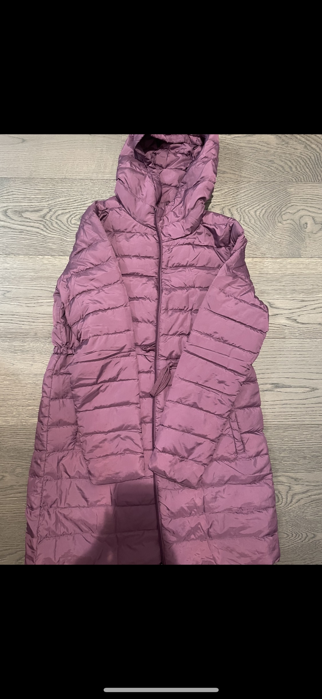 Pink Purplish Light Puffer Jacket