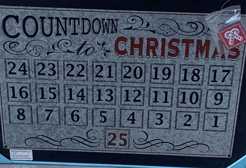 Martha Stewart Christmas countdown calendar new - photo 3