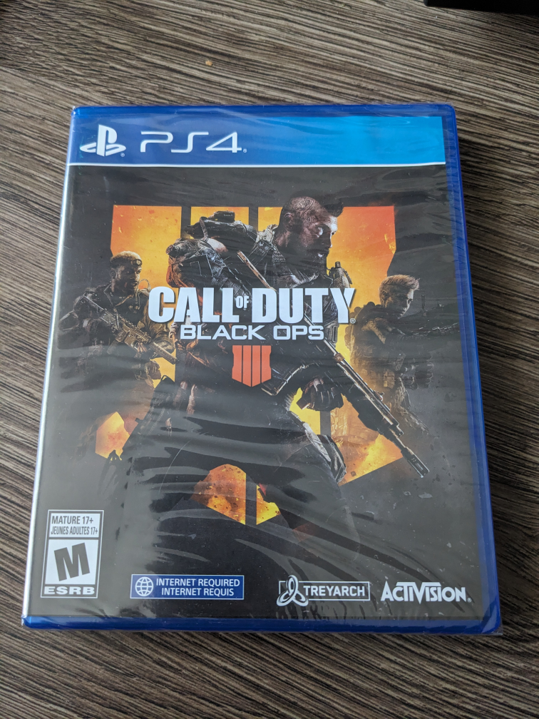 CALL OF DUTY BLACK OPS 4 FOR PS4 thumbnail