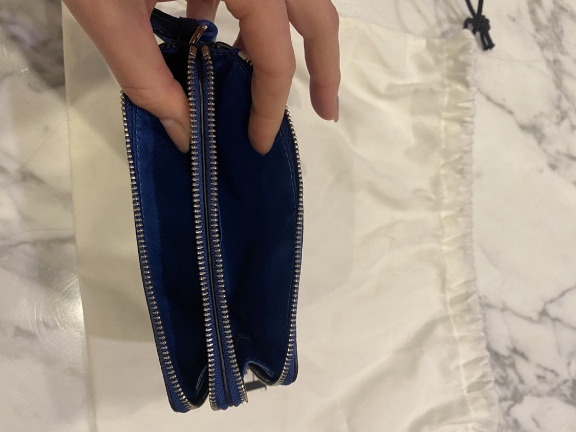 Coach wristlet. Blue, brand new image indicator(4)