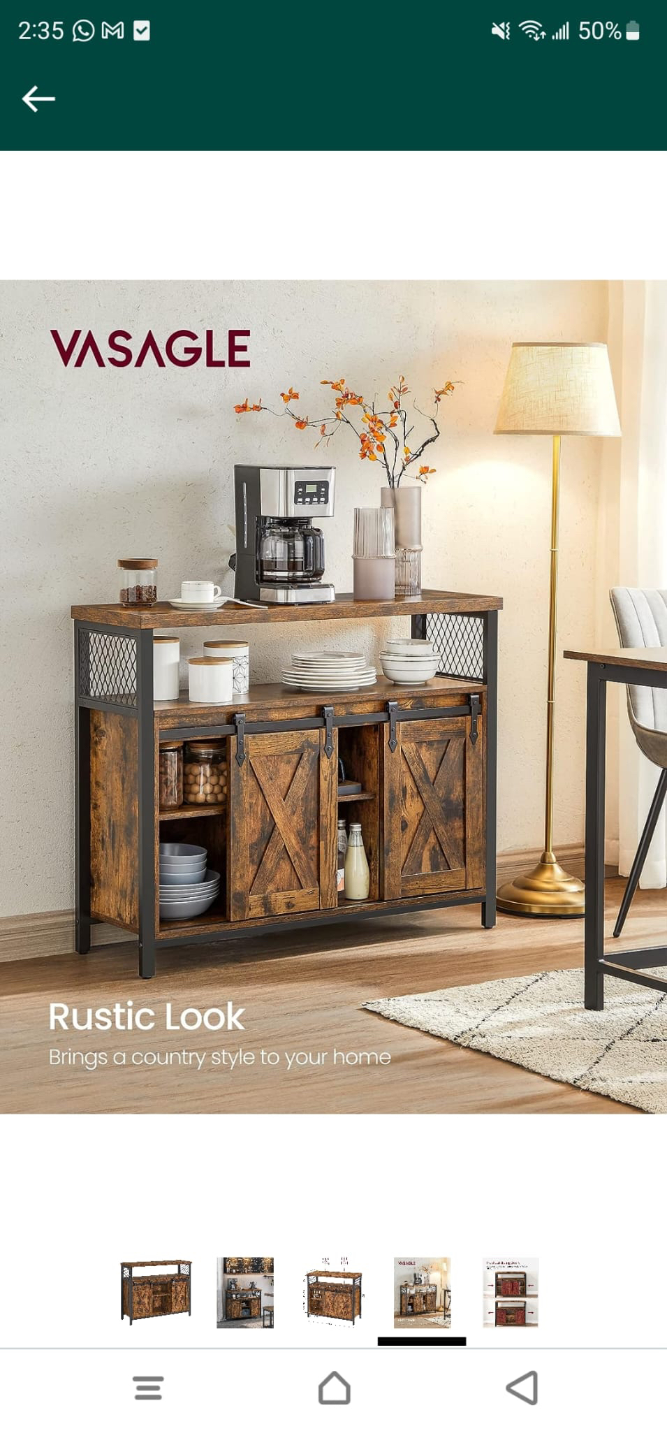 Coffee table / sideboard thumbnail