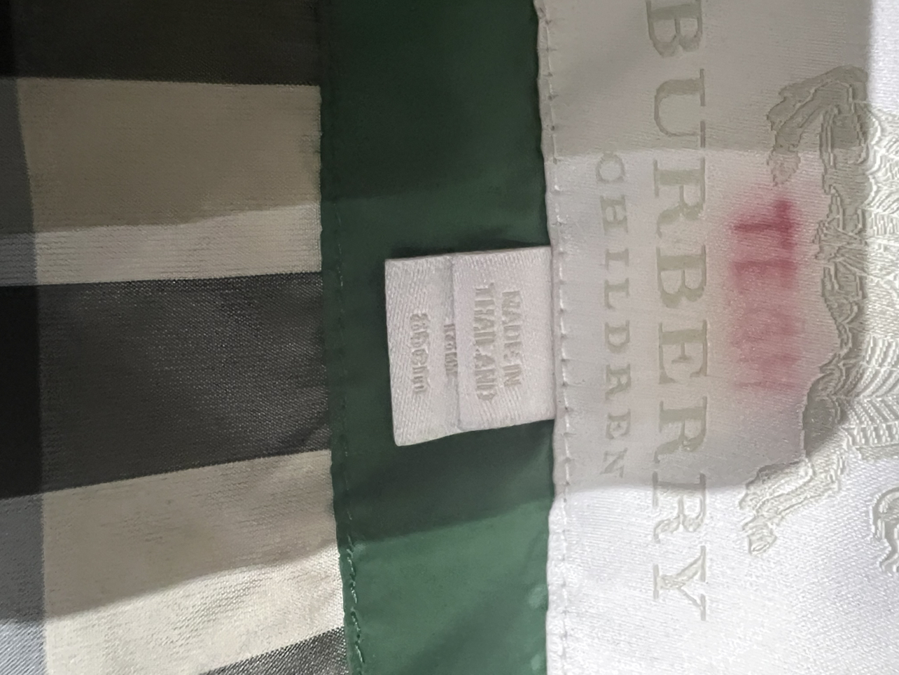 Kids Burberry coat image indicator(6)