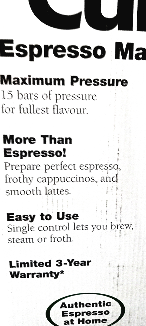 brand new CUISINART, Espresso, Cappuccino, late machine. $100 image indicator(5)