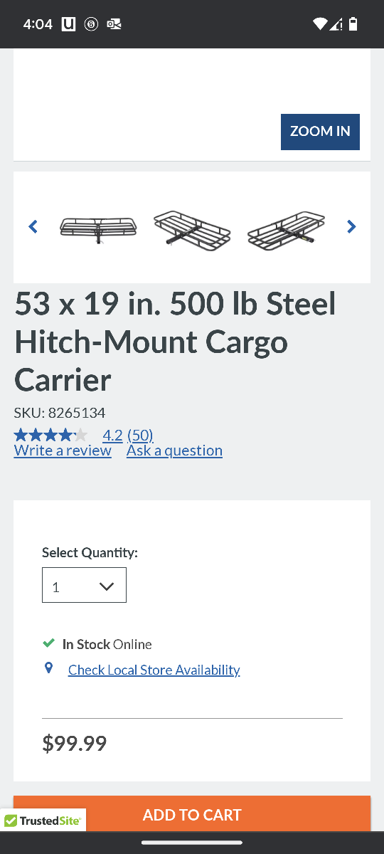 2" Hitch Carrier