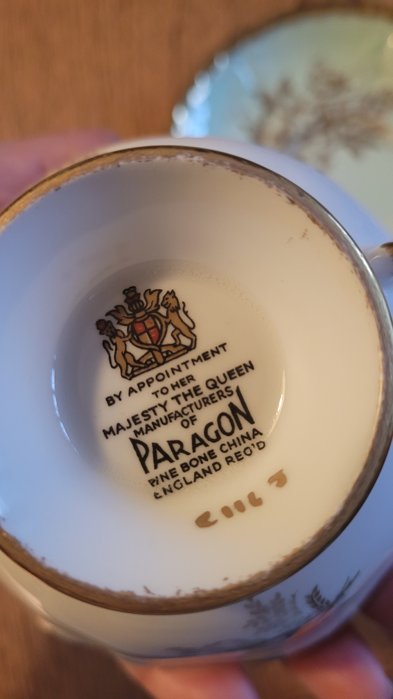 Vintage Paragon tea cup set 🎁 image indicator(3)