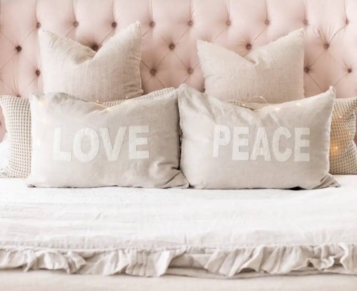 Pom Pom at Home Peace & Love Shams - photo 2