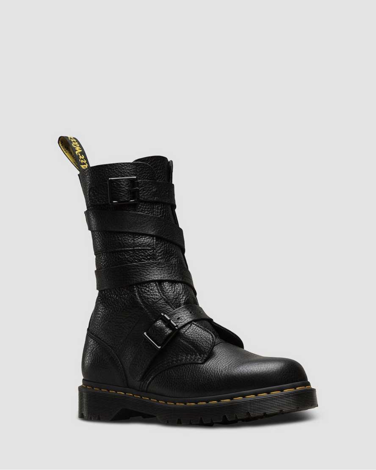 DR. MARTENS 10 EYE BOOTS WITH STRAP - photo 2